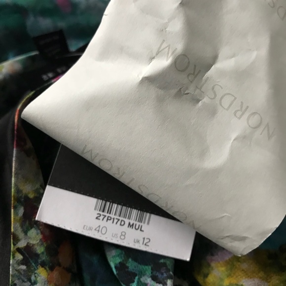 Topshop Blurry Floral Skirt - Picture 8 of 8